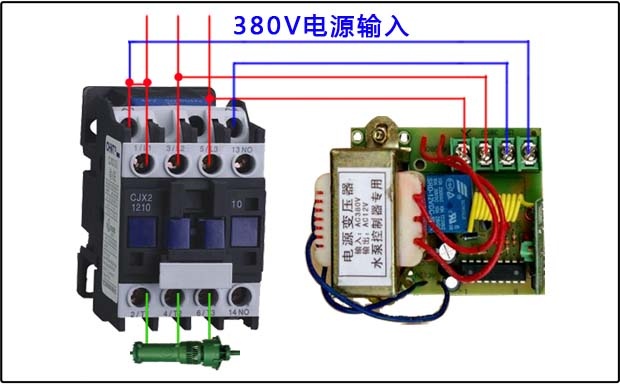 水泵控制器接线